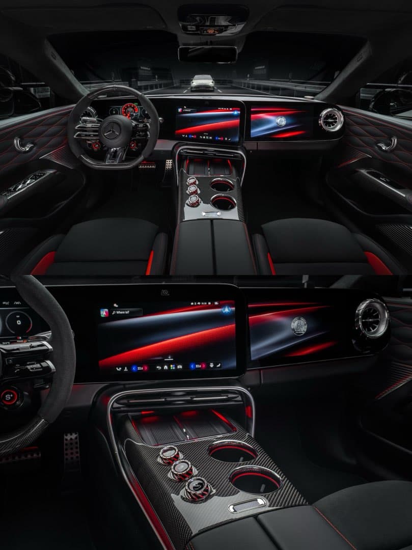 메르세데스-AMG GT 4-도어 쿠페 순수 전기 모델 공개… GT 63 기준 1,153마력·0→100km/h 2.1초 이미지 5/9