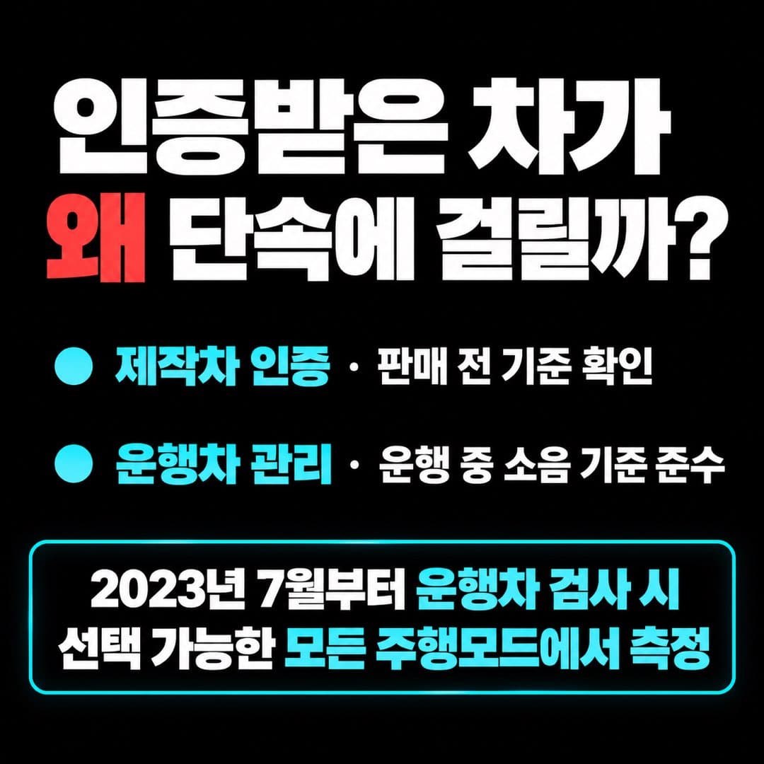 아반떼N 순정배기 단속 이슈 이미지 2/3