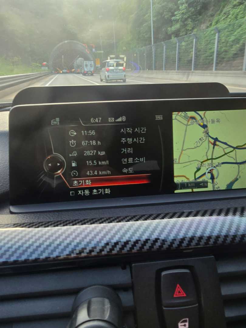 bmw 420d 2017 2800km연비 이미지 1/1
