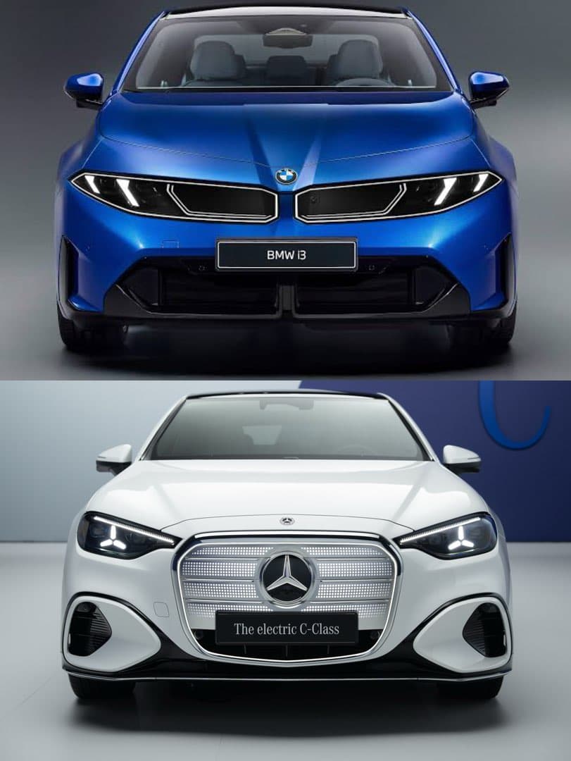 “프리미엄 엔트리 전기 세단” BMW 더 뉴 i3 세단 Vs 메르세데스-벤츠 디 올 뉴 일렉트릭 C-클래스 비교 이미지 3/8