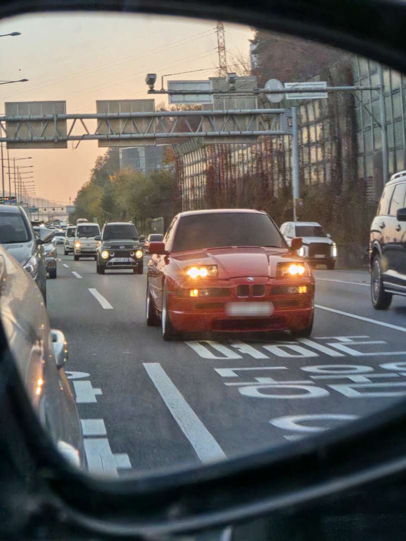 주행중 사진. 이미지 2/2