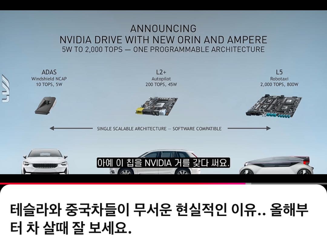 현대 기아 차의 연산 칩셋은 어디에서 제작한 건가요? 이미지 2/3