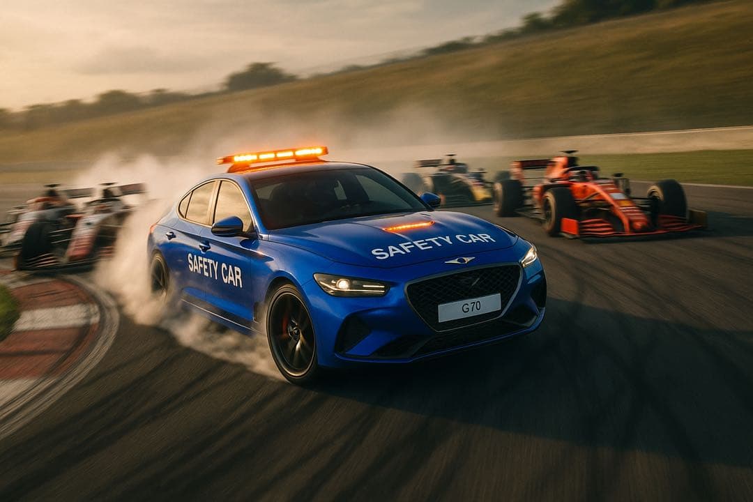 제네시스 g70이 F1 세이프티커가 되면? 이미지 1/2