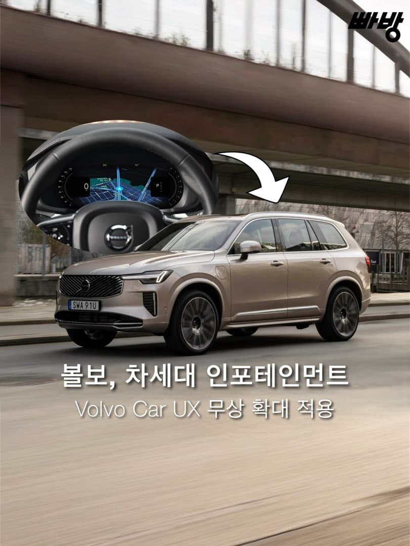 “기존 차량까지 무상확대” 볼보자동차코리아, 차세대 사용자 경험 'Volvo Car UX' 업데이트 이미지 1/4