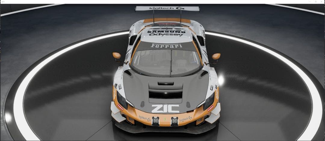 아세토 코르사 컴페티지오네 296 GT3로 지크팀 리버리 만들어봤네요 이미지 1/6