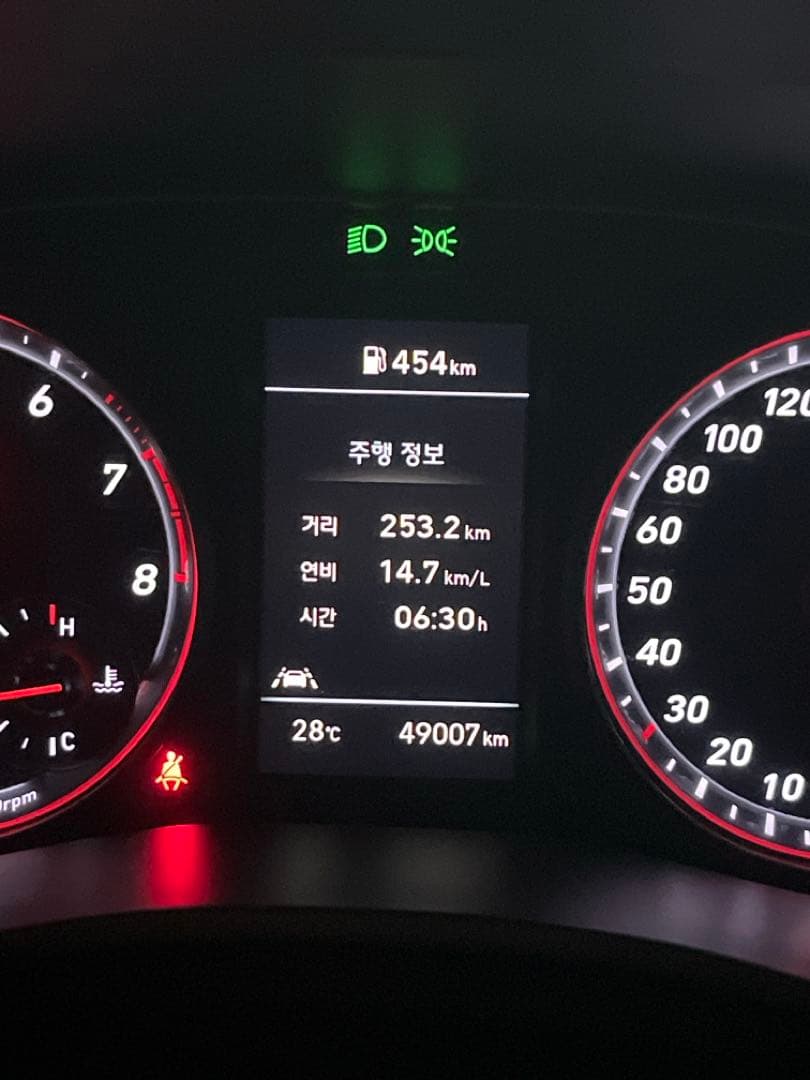 벨로스터 1.6t 수동 주말 운전 연비 이미지 1/1