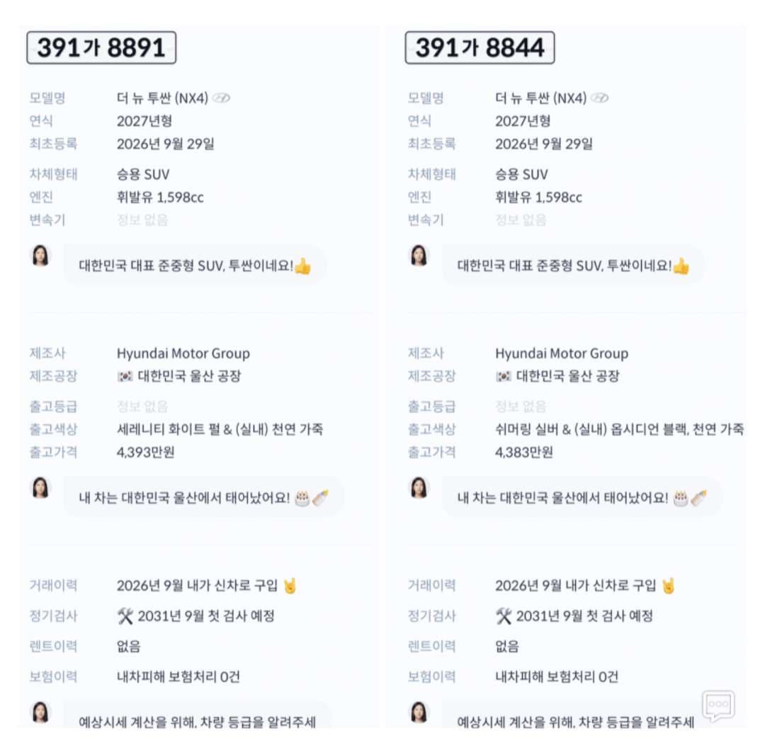 논란의 투싼 가격 이미지 1/1