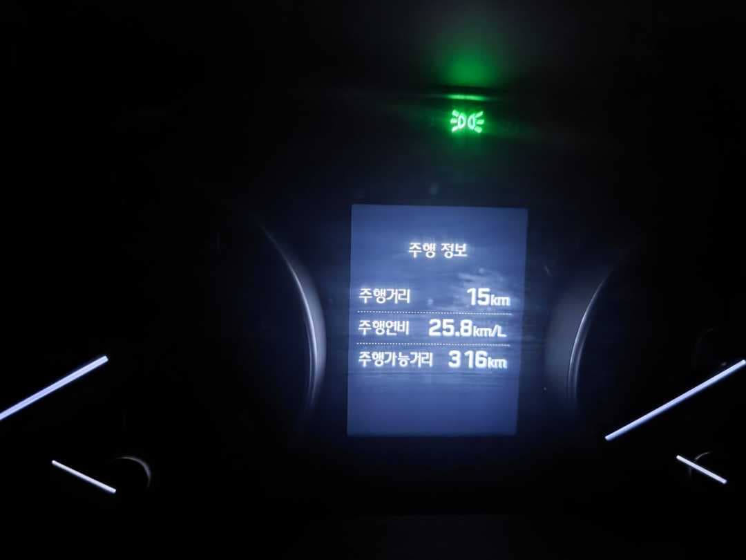 16년식 아반떼ad디젤 3종 클리닝 작업후 연비. 이미지 10/10