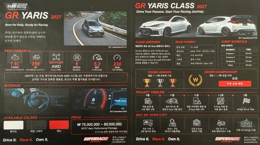 GR 야리스 정식 발매 이미지 1/1