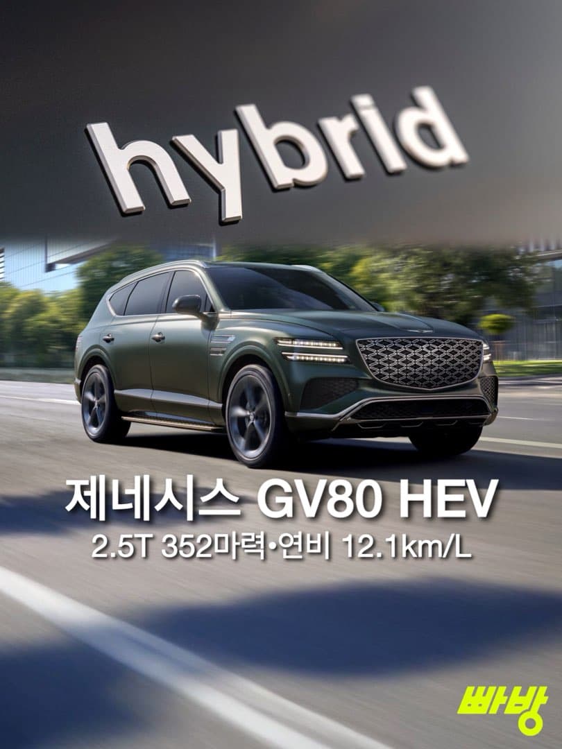 “GV80 하이브리드 9월 출시”…제네시스, 전기차 주행감성 극대화한 차세대 하이브리드 시스템 공개 이미지 1/5