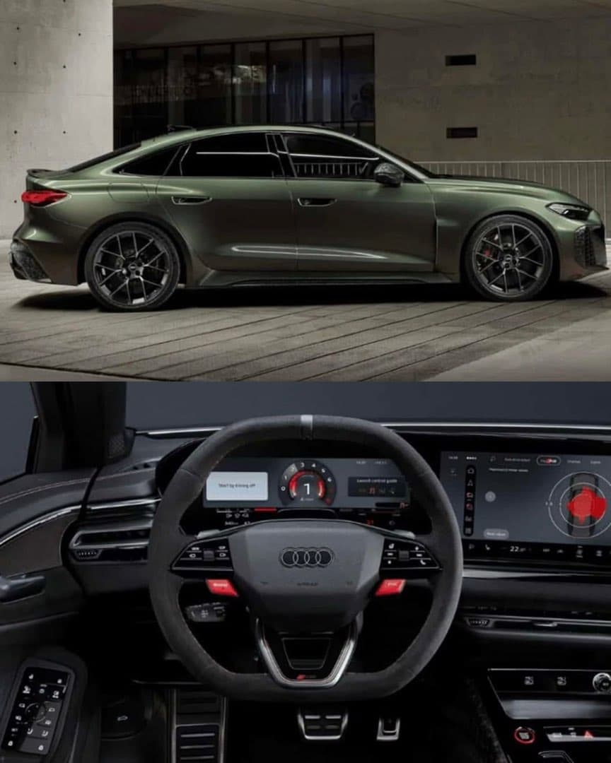 “V6 PHEV 탑재” 아우디, 신형 RS5 정식 공개 전 디자인 유출 이미지 5/5