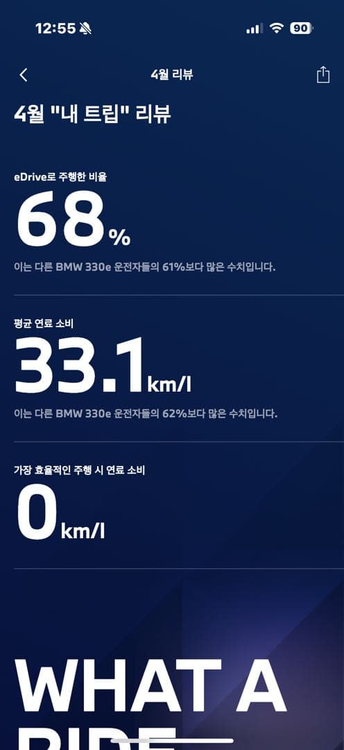 bmw 4월 주행리뷰 이미지 1/1