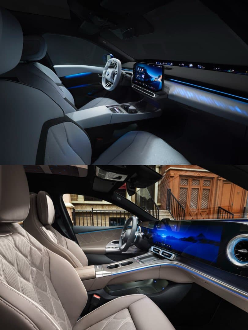 “프리미엄 엔트리 전기 세단” BMW 더 뉴 i3 세단 Vs 메르세데스-벤츠 디 올 뉴 일렉트릭 C-클래스 비교 이미지 6/8