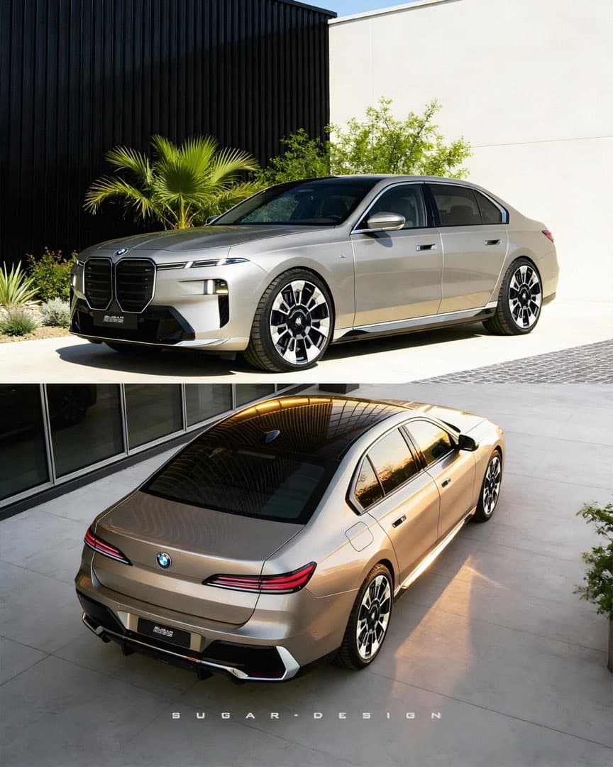 “26년 7월 양산 시작“ BMW 7시리즈 (G70) 페이스리프트 (LCI) 양산 시작 이미지 2/6