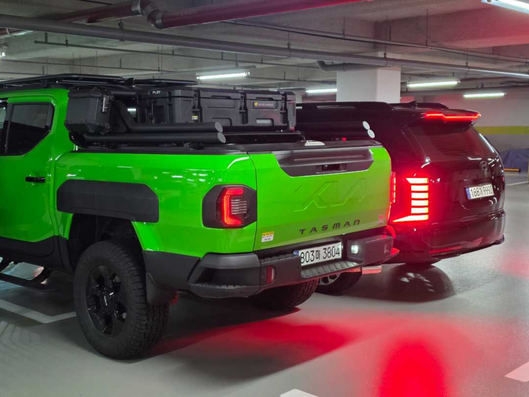 팰리세이드 타스만 떡대비교 이미지 4/4
