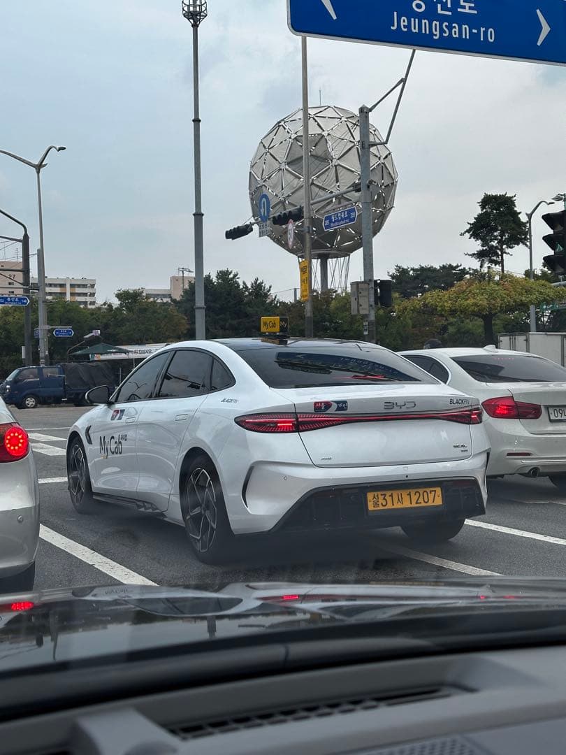 byd 씰 택시 포착 이미지 1/1