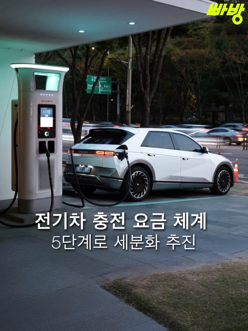 기후부 충전 요금 2단계→5단계 검토 이미지 1/3
