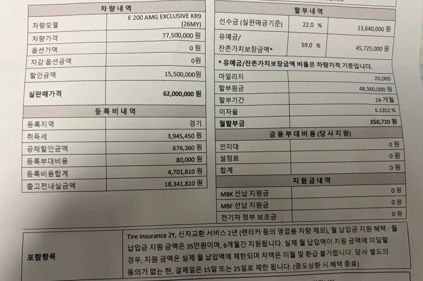 E200 익스 vs 모델Y RWD 이미지 1/1
