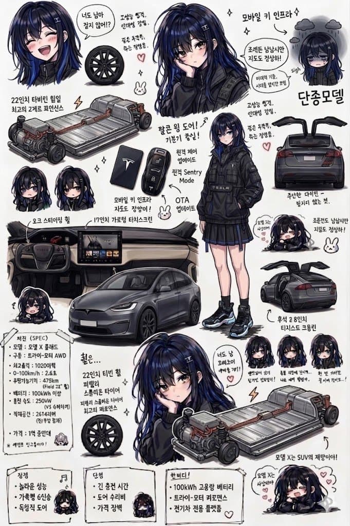 요즘 자차 모에화가 유행인가보네요 이미지 3/3