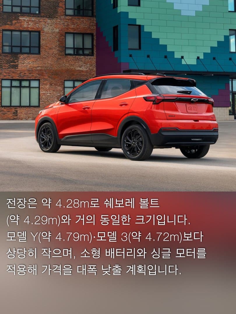 테슬라, 쉐보레 볼트 크기의 소형 전기 SUV 개발 중… 보급형 라인업 본격화 이미지 3/5