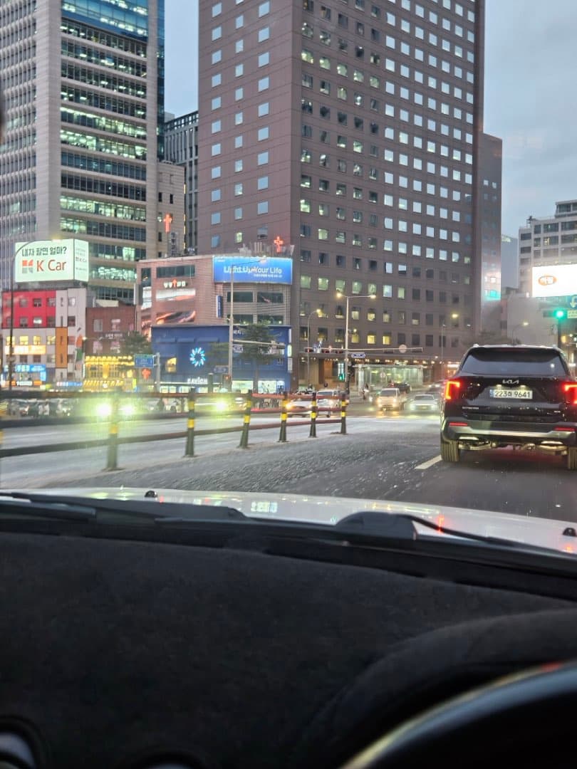실시간 명동 염화칼슘 이미지 2/2