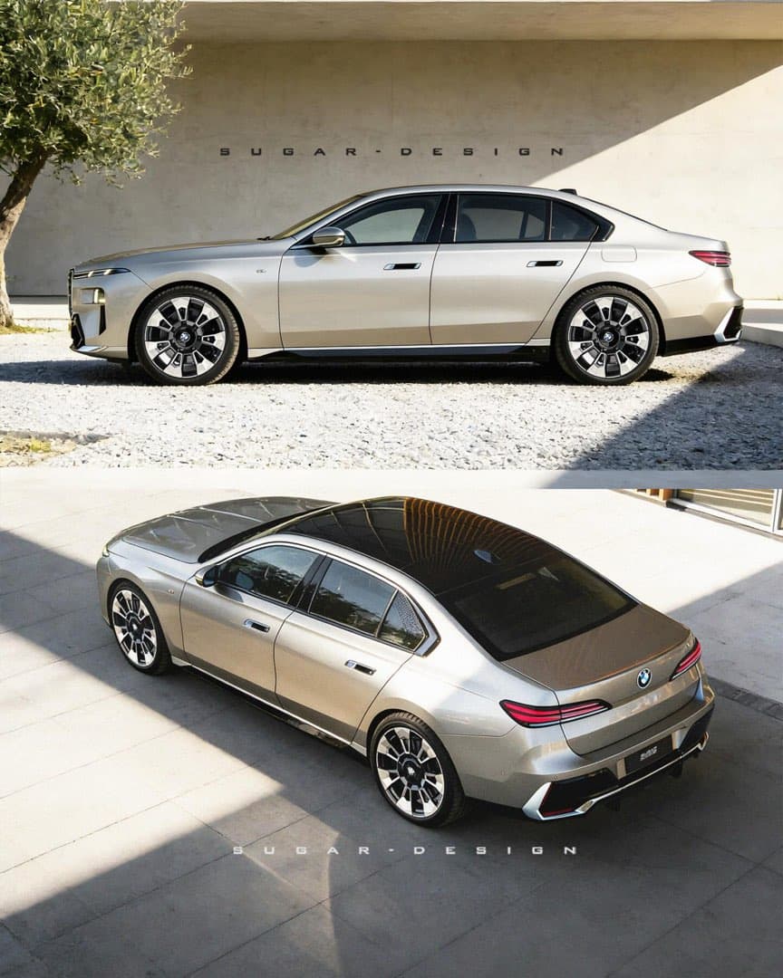 “26년 7월 양산 시작“ BMW 7시리즈 (G70) 페이스리프트 (LCI) 양산 시작 이미지 3/6