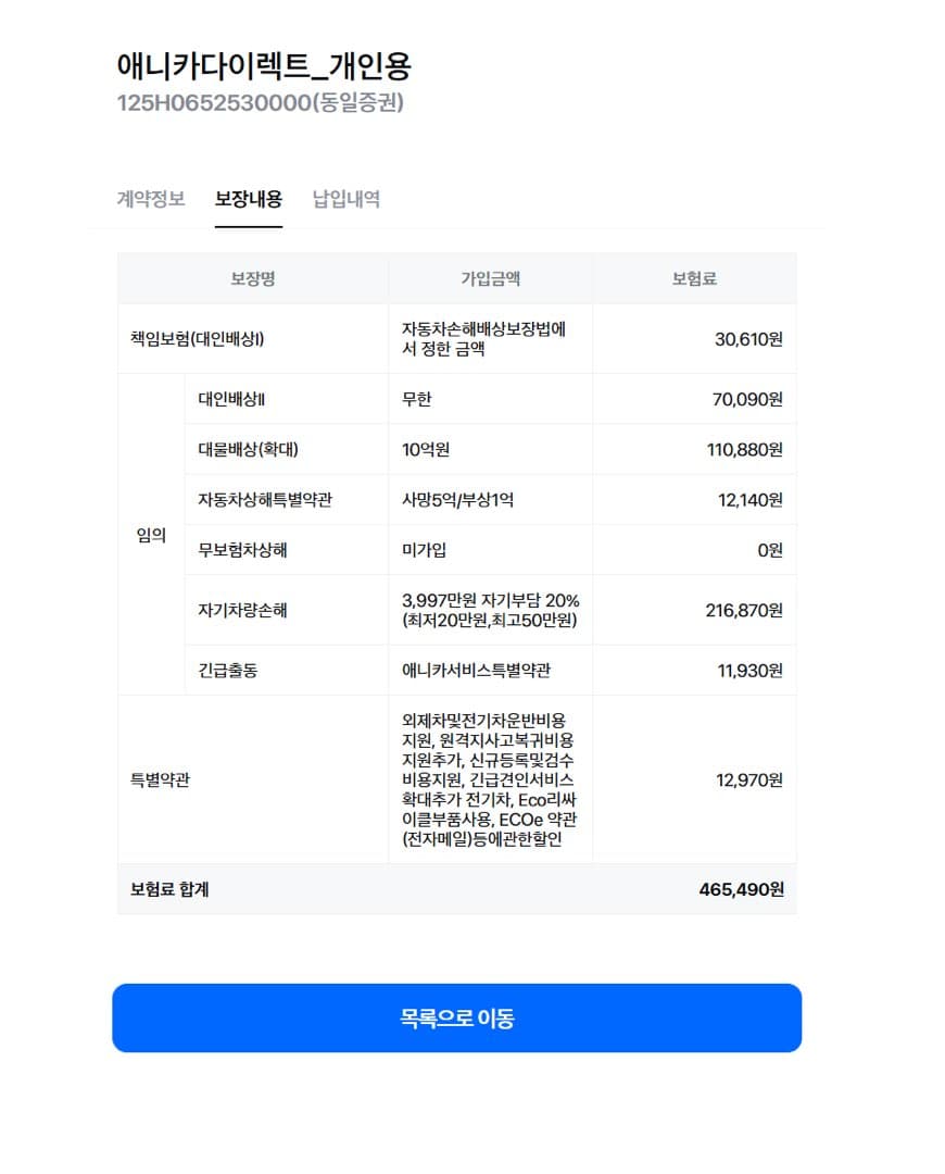 다른분들도 자동차 보험료 많이 올랐나요?? 이미지 1/2