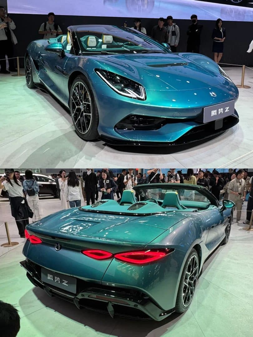 BYD 덴자 Z, 베이징 모터쇼 글로벌 첫 공개… 1,000마력 전기 슈퍼카 컨버터블 이미지 4/5