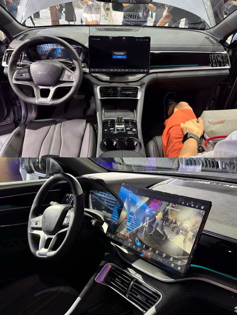 “3,750만 원 PHEV”…BYD 코리아, 씨라이언 6 DM-i ‘부산 모빌리티쇼’서 공개 및 사전계약 실시 이미지 6/10