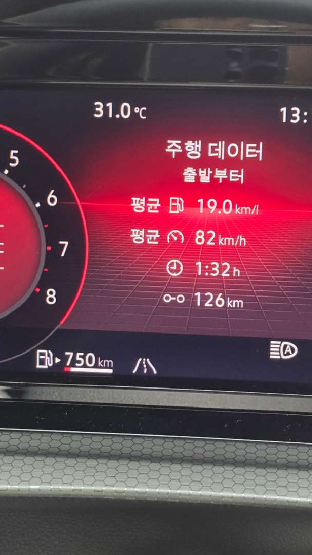 골프 gti 서울-청주 연비 이미지 1/1