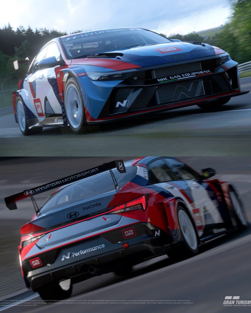 “모터스포츠 문화 확대“ 현대차, GT7에 아반떼 N TCR 수록 이미지 2/4