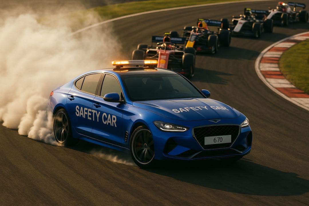 제네시스 g70이 F1 세이프티커가 되면? 이미지 2/2