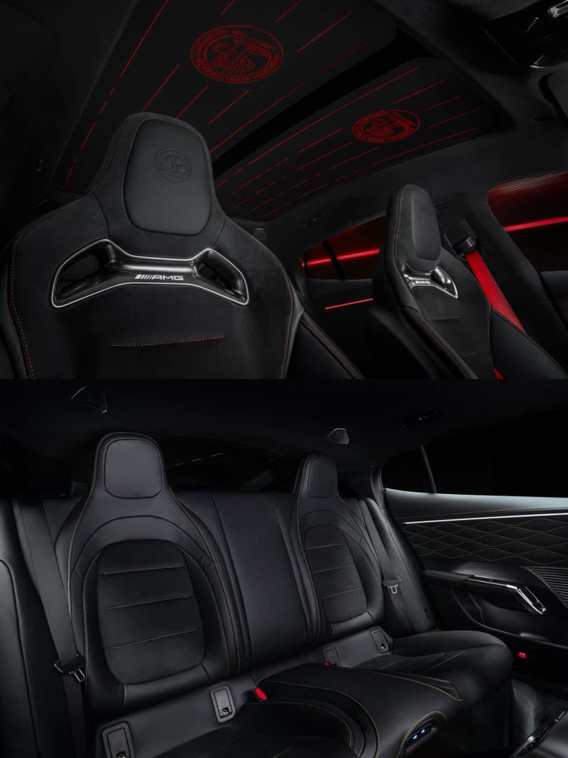 메르세데스-AMG GT 4-도어 쿠페 순수 전기 모델 공개… GT 63 기준 1,153마력·0→100km/h 2.1초 이미지 7/9