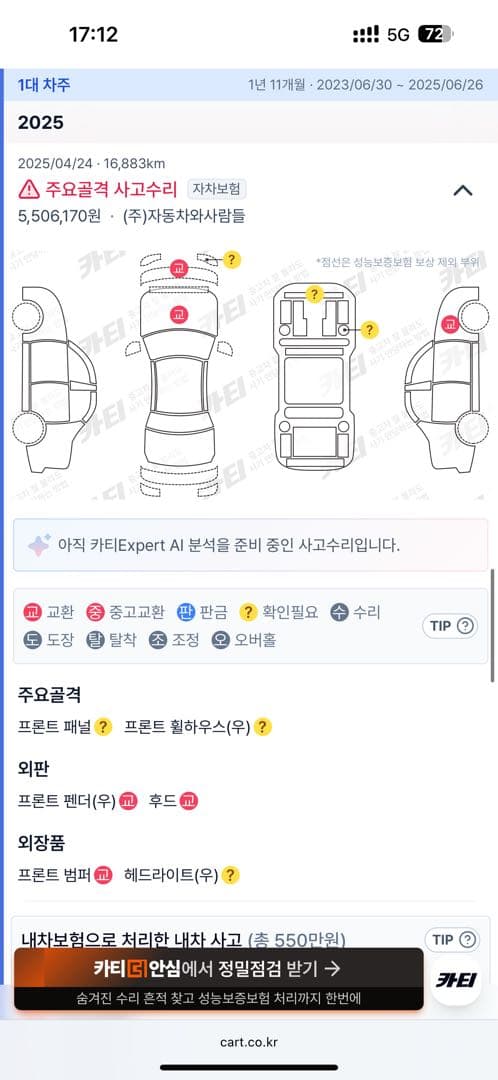 아내의 중고차 이차를 사는게 맞을까요? 이미지 1/2