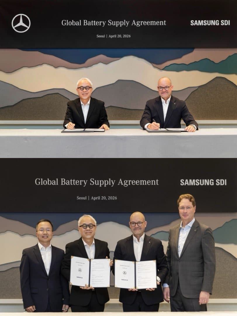 “K-배터리 탑재“…메르세데스-벤츠, 삼성 SDI 와 배터리 공급계약 체결 이미지 2/6