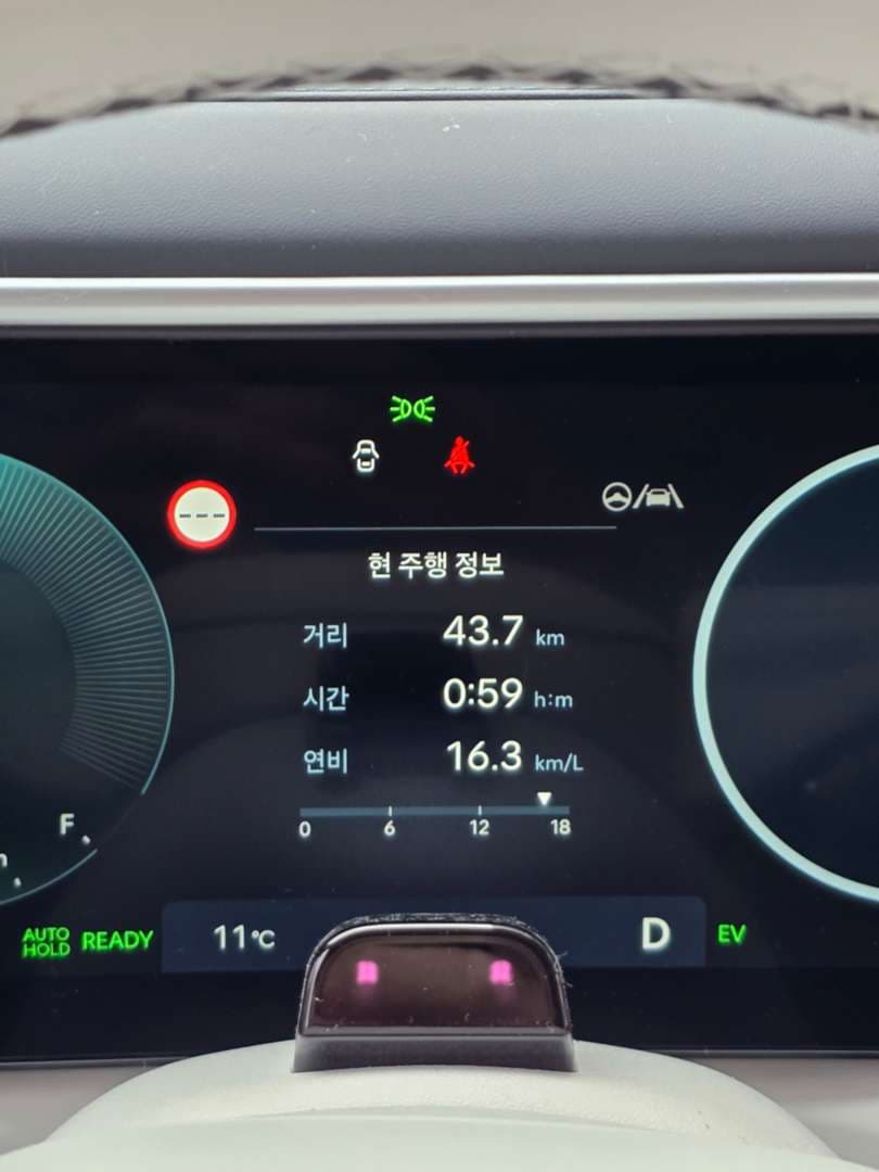 팰리세이드 하이브리드연비 이미지 1/1