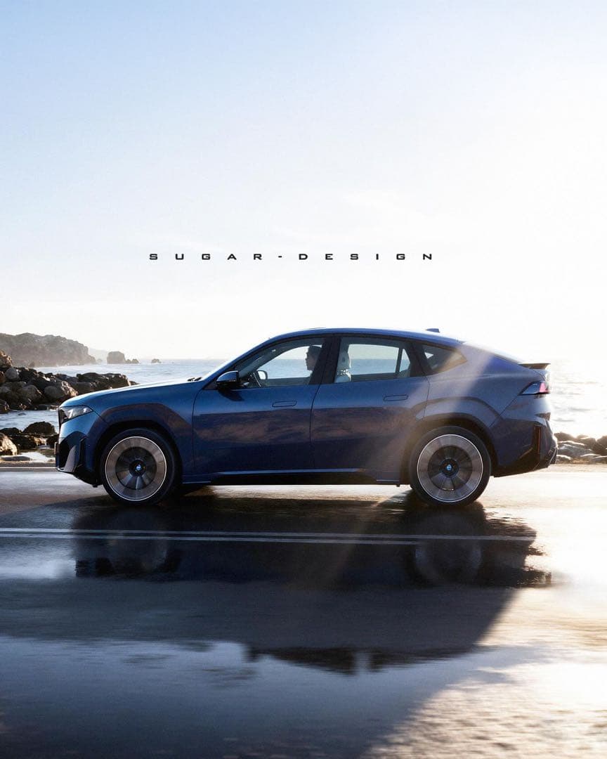 “노이어 클라쎄 시대 쿠페형 SUV” BMW iX4 는 이런 모습? 이미지 9/10