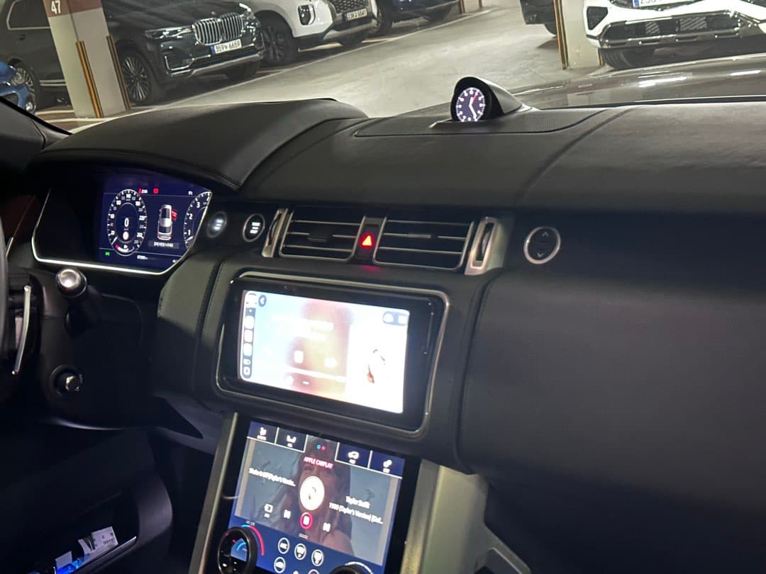 대쉬보드 시계 마무리 이미지 1/7