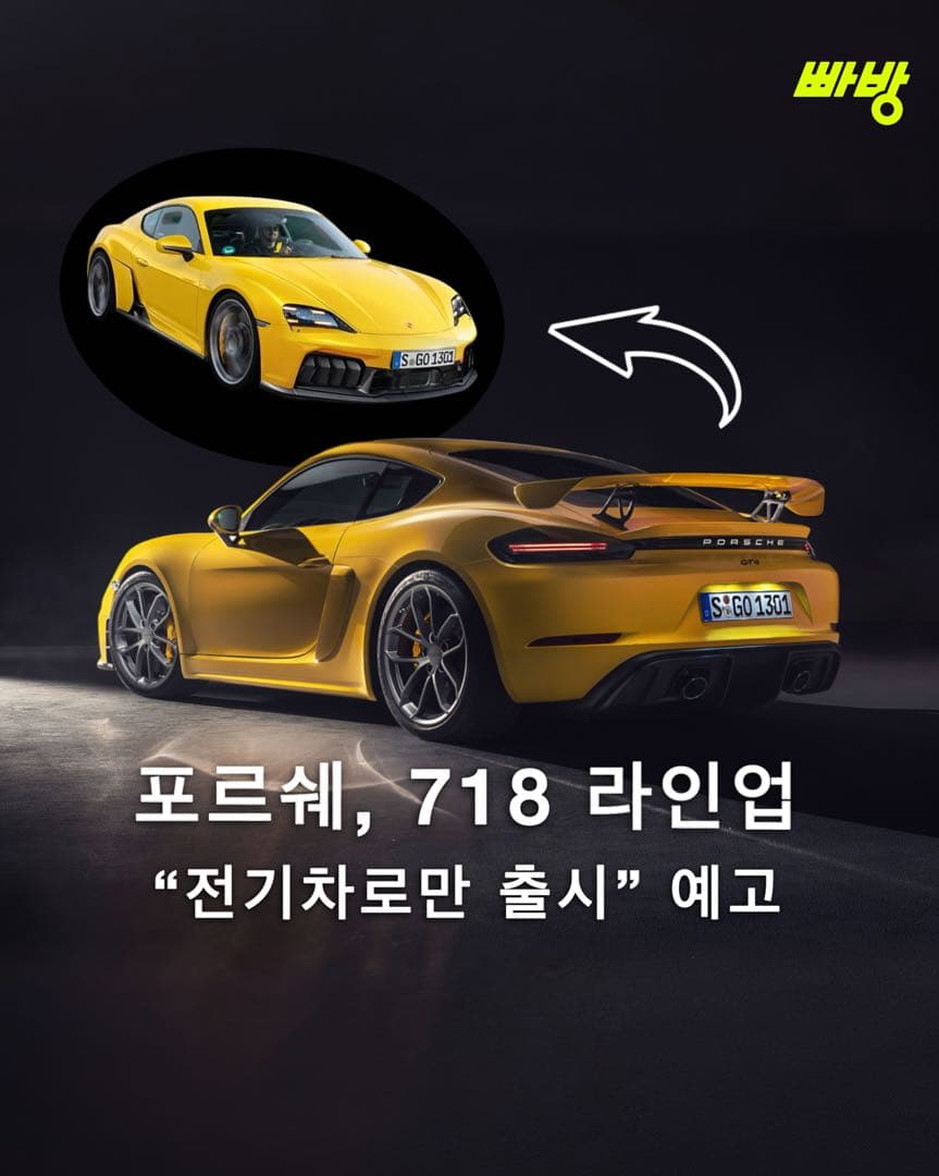 포르쉐, 718 라인업 후속은 전기차로만 출시 예고 이미지 1/10