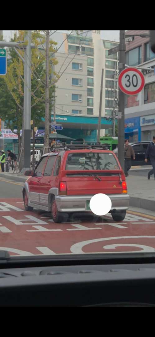 출근길에 티코 발견.. 이미지 1/1